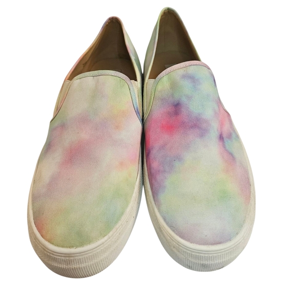 Steve Madden Toshe Tie-Dye Slip-On Sneakers Sz 10 - Picture 1 of 9